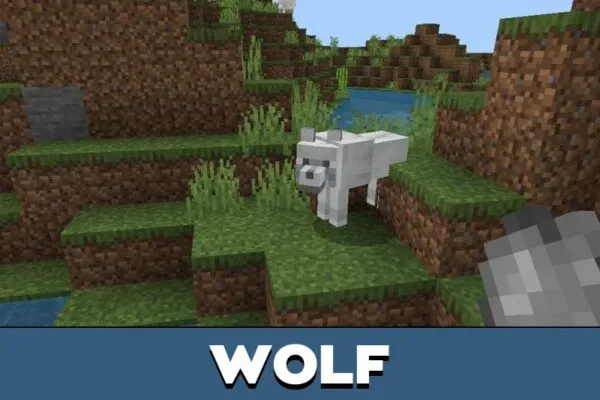 Wolf from Declsland Mod for Minecraft PE
