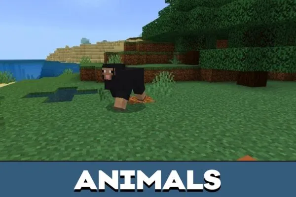 Animals from Saturated Texture Pack for Minecraft PE