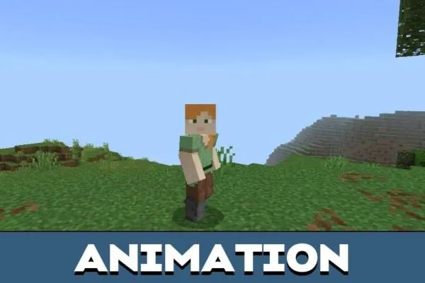 Animation from Addons for Minecraft PE 1.21