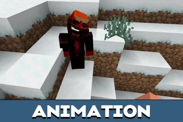 Animation from In Your World Mod for Minecraft PE