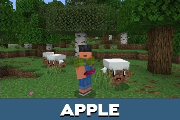 Apple from Block Pets Mod for Minecraft PE