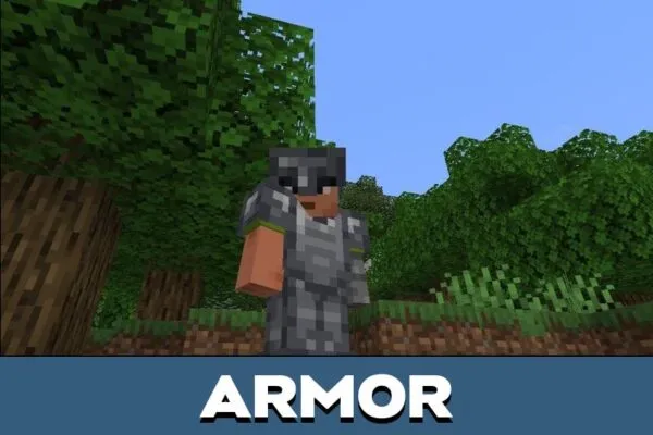 Armor form Aurorian Craft Mod for Minecraft PE