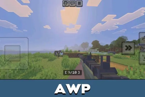 AWP from Aplok Guns Mod for Minecraft PE