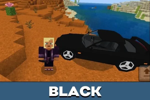 Black Mazda Mod for Minecraft PE