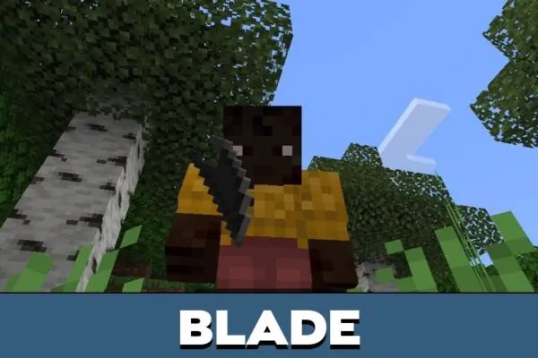 Blade from Slasher Sword Mod for Minecraft PE