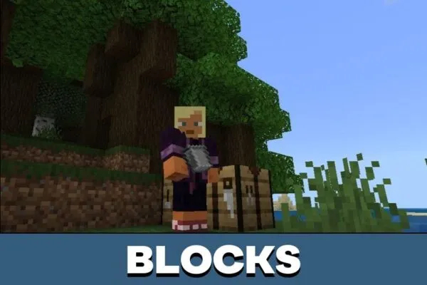 Blocks from Simple Autosmelting Mod for Minecraft PE