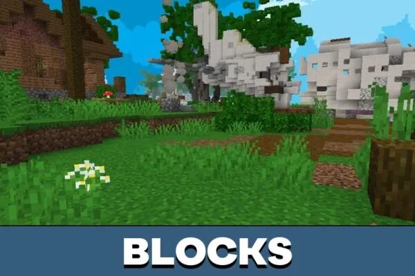 Blocks from Plane Crash Map for Minecraft PE