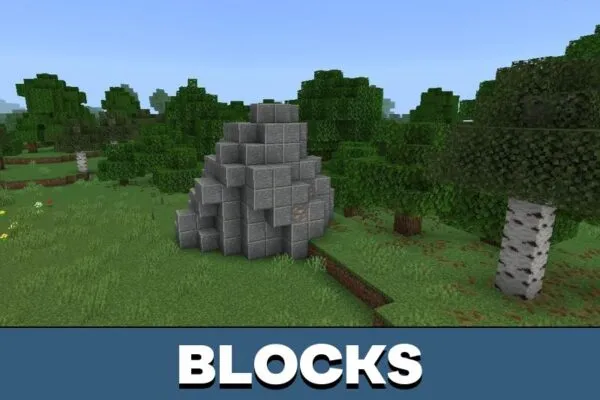 Blocks from Reccurent Complex Mod for Minecraft PE
