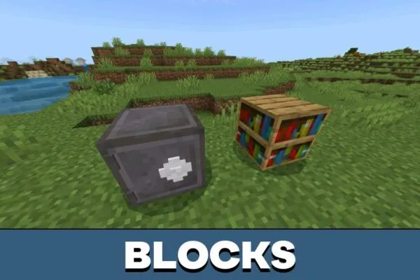 Blocks from Safes mod for Minecraft PE