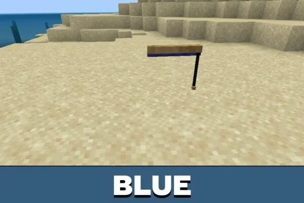 Blue Blinds Mod for Minecraft PE