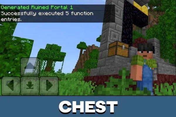 Chest from Nether Generator Mod for Minecraft PE