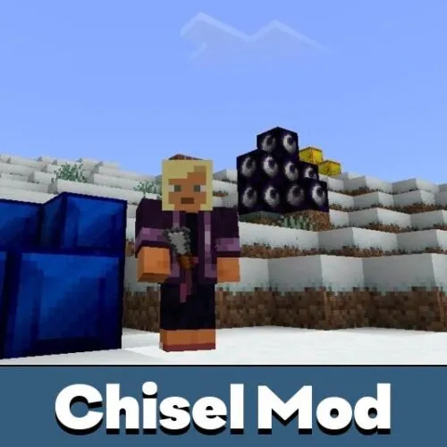 Chisel Mod for Minecraft PE