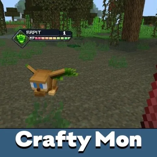 Crafty Mon Mod for Minecraft PE