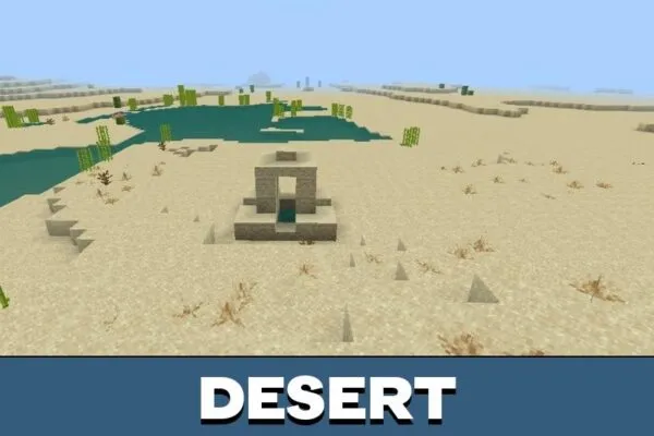Desert from Reccurent Complex Mod for Minecraft PE