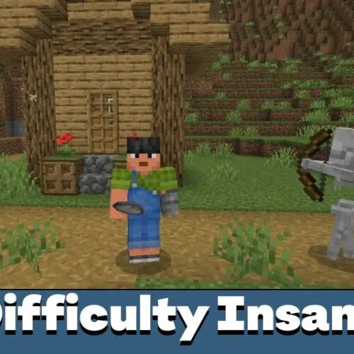 Difficulty Insane Mod for Minecraft PE