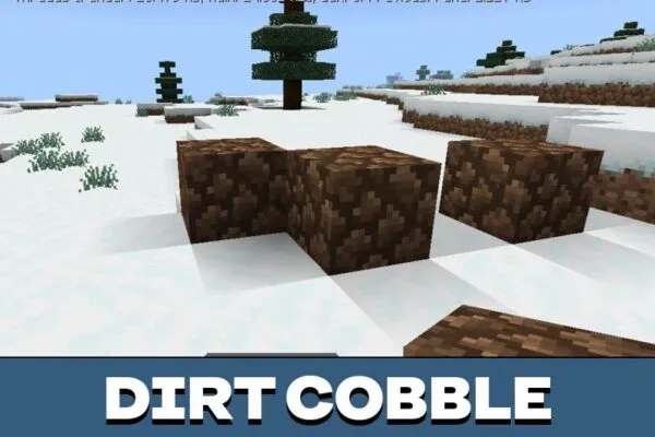 Dirt Cobble from Chisel Mod for Minecraft PE