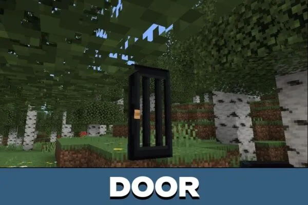 Door from Beyond The End Mod for Minecraft PE