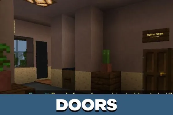 Doors from Satans Slaves Map for Minecraft PE
