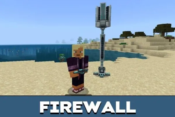 Firewall from Hacker Mod for Minecraft PE