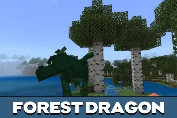 Forest Mob from Dragon Mount 3 Mod for Minecraft PE
