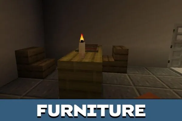Furniture from Survive Underwater Map for Minecraft PE