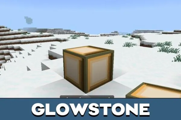 Glowstone from Chisel Mod for Minecraft PE