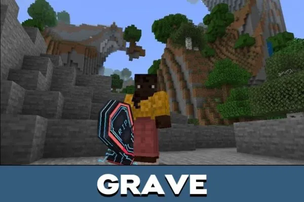 Grave from Horror Weapons Mod for Minecraft PE