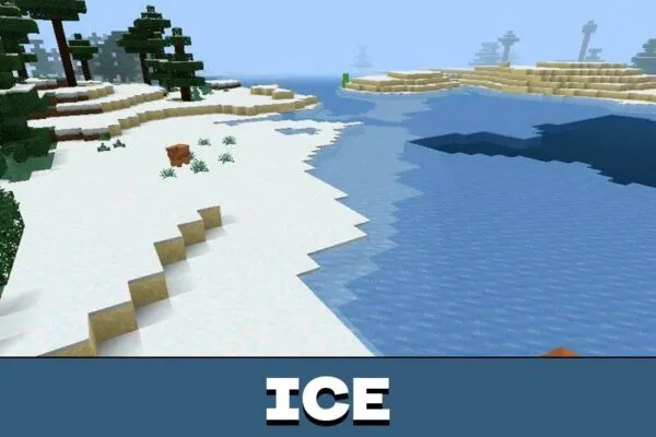 Ice from Saturated Texture Pack for Minecraft PE