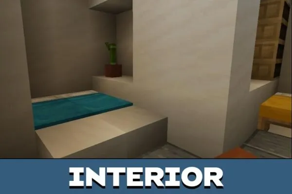 Interior from Survive Underwater Map for Minecraft PE