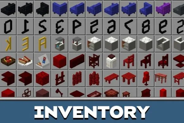 Inventory from IKEA Mod for Minecraft PE