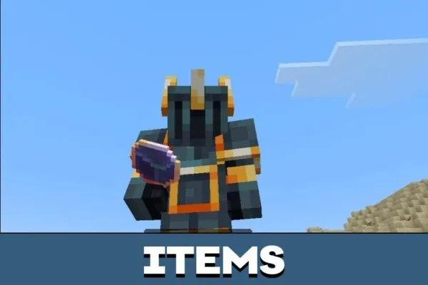 Items from Meteorites Mod for Minecraft PE