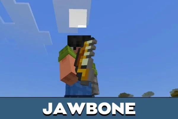 Jawbone from Chomp Mod for Minecraft PE