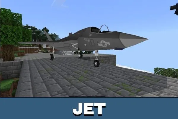 Jet from Blood Rot Mod for Minecraft PE