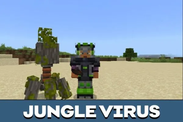 Jungle Virus from Hacker Mod for Minecraft PE