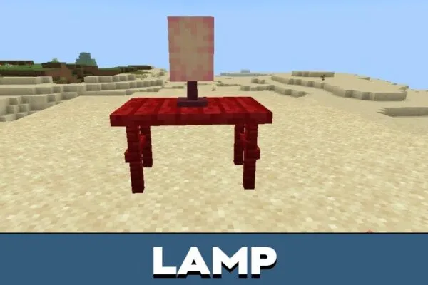 Lamp from IKEA Mod for Minecraft PE