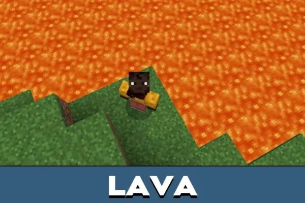Lava from But Mod for Minecraft PE