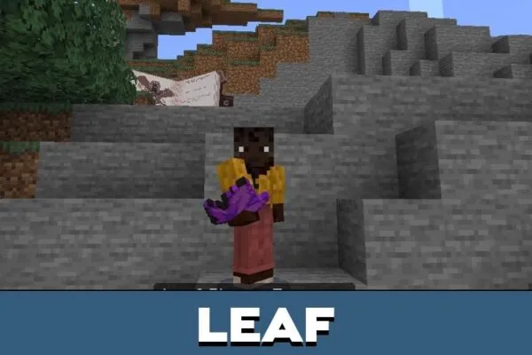 Leaf from Horror Weapons Mod for Minecraft PE