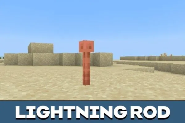 Lightning Rod from Minecraft PE 1.21