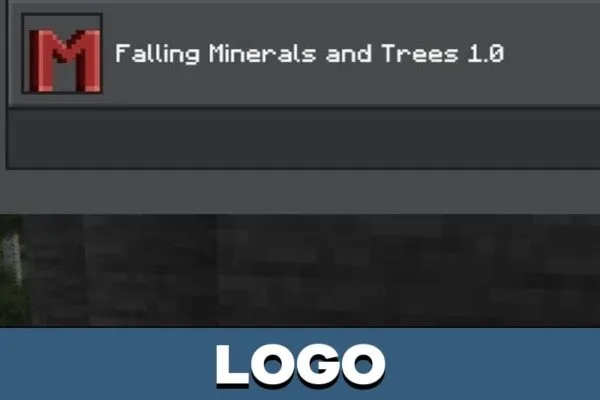 Logo from Falling Tree Mod for Minecraft PE