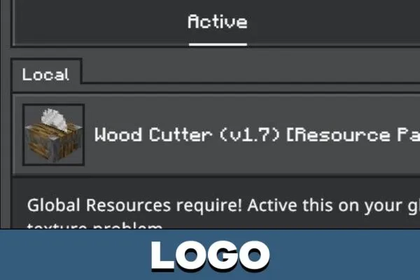 Logo from Wood Cutter Mod for Minecraft PE
