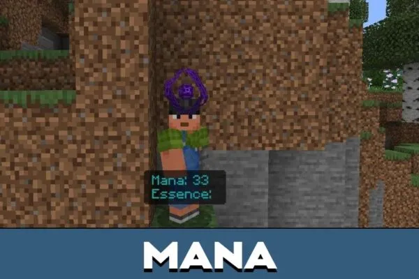 Mana from End Magic Mod for Minecraft PE