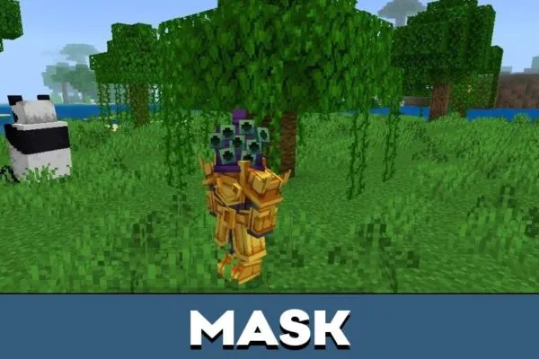 Mask from Mythic Mobs Mod for Minecraft PE
