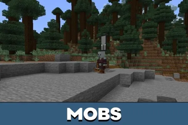 Mobs from Pillage Mod for Minecraft PE