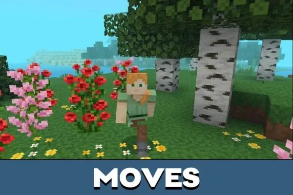 Moves from Action and Stuff Texture Pack for Minecraft PE