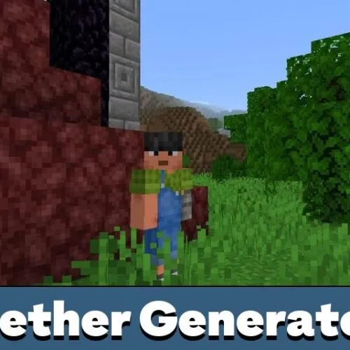 Nether Generator Mod for Minecraft PE