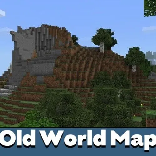 Old World Generation Map for Minecraft PE