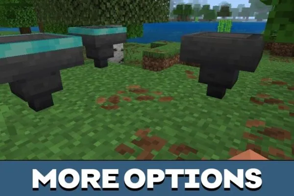 Options from Fast Hoppers Mod for Minecraft PE