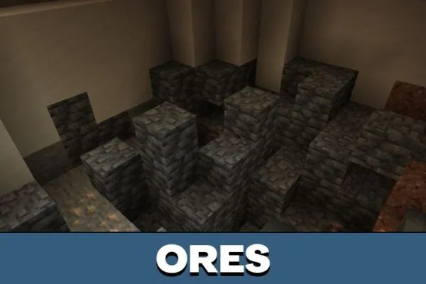 Ores from Survive Underwater Map for Minecraft PE