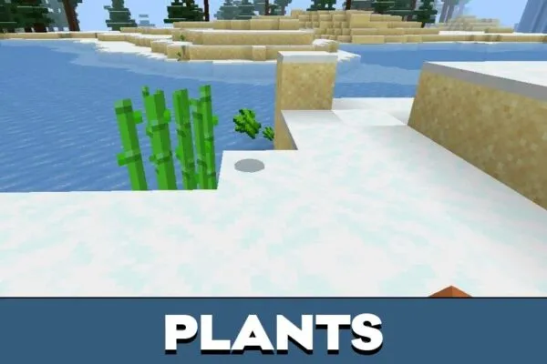 Plants from Saturated Texture Pack for Minecraft PE