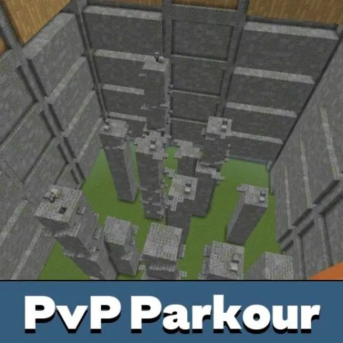 PvP Parkour Civilization Map for Minecraft PE